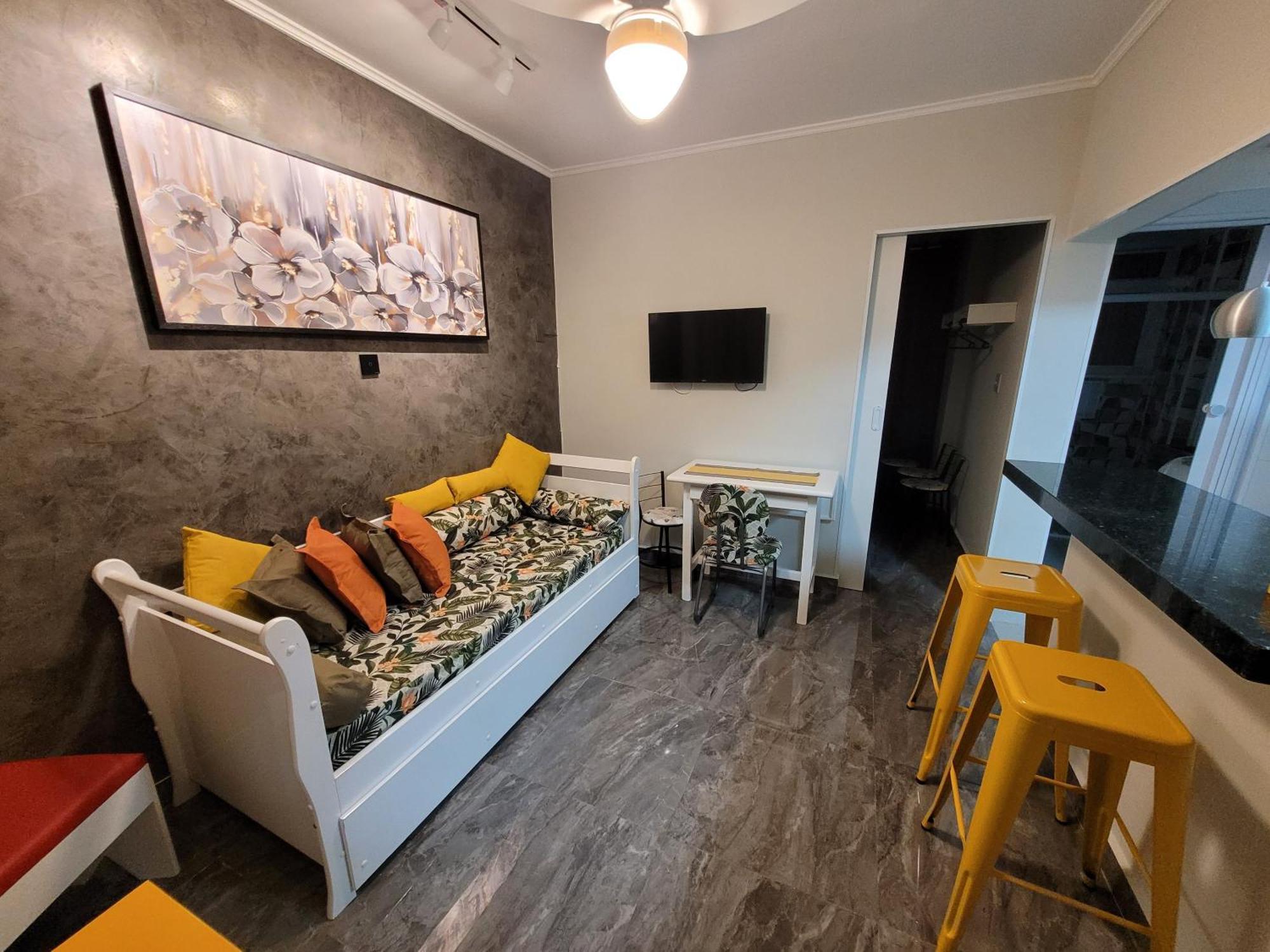 Apartamento Pe Na Areia Praia Grande  Eksteriør bilde